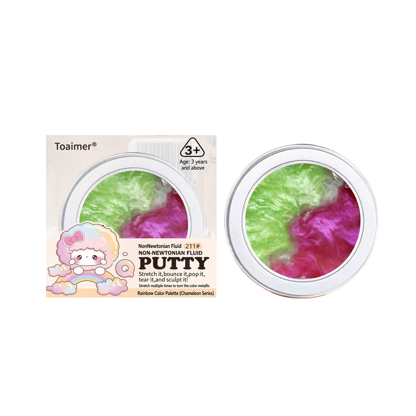 🎁 Congratulations! One-Time Offer Unlocked: Add Another Color & Get Your 2nd Toaimer® Glow Putty for 70% OFF!