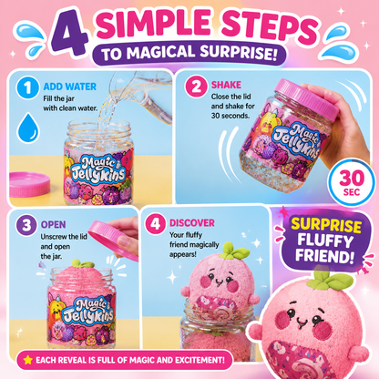 🎁 Toaimer® Magic Surprise Plush Jar 2026 – Unwrap Cute Hidden Plush Friends & Collect Them All