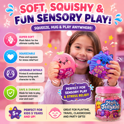 🎁 Toaimer® Magic Surprise Plush Jar 2026 – Unwrap Cute Hidden Plush Friends & Collect Them All