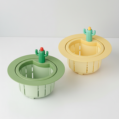 🔥🔥𝐇𝐄𝐀𝐓𝐖𝐎𝐋𝐅® Cactus Shaped Kitchen Sink Drain Strainer ✨ Features a widened rim design that perfectly fits 99% of sinks, nsuringastb,bbl free fit