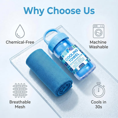 😆surprise！🎉 Unlock 70% OFF on Your Second LUCKYSONG® Cold Sweat Towel