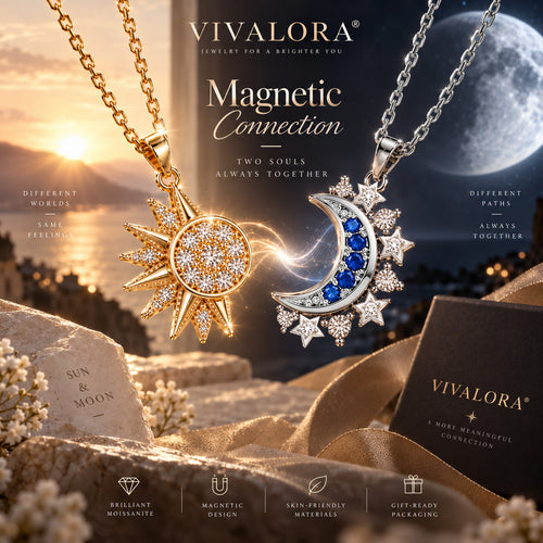 🔥Over 100,000 units sold丨2026 VIVALORA® Cosmic Bond Magnetic Matching Necklaces