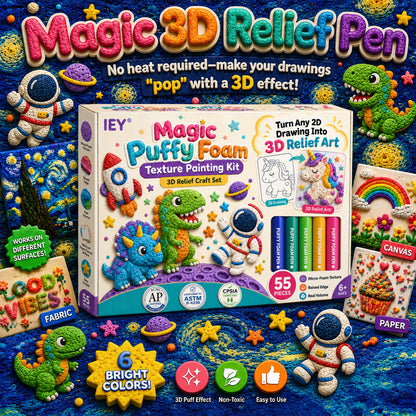 😆 Surprise！🎨 Create More 3D Masterpieces — Get 70% OFF Your 2nd IEY® 3D Relief Art Pen