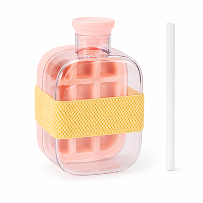 🔥BVJ® 2-in-1 Contactless Ice Cube Tray & Water Bottle🧊