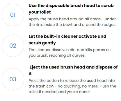 More than 50,000 Units Sold! 🚽💦 BVJ® Contactless Disposable Toilet Cleaning Tool 🧽