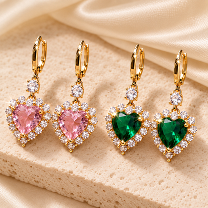 😆 Surprise！Add Another VIVALORA® Celestia Heart Earrings & Save 90% 💖✨