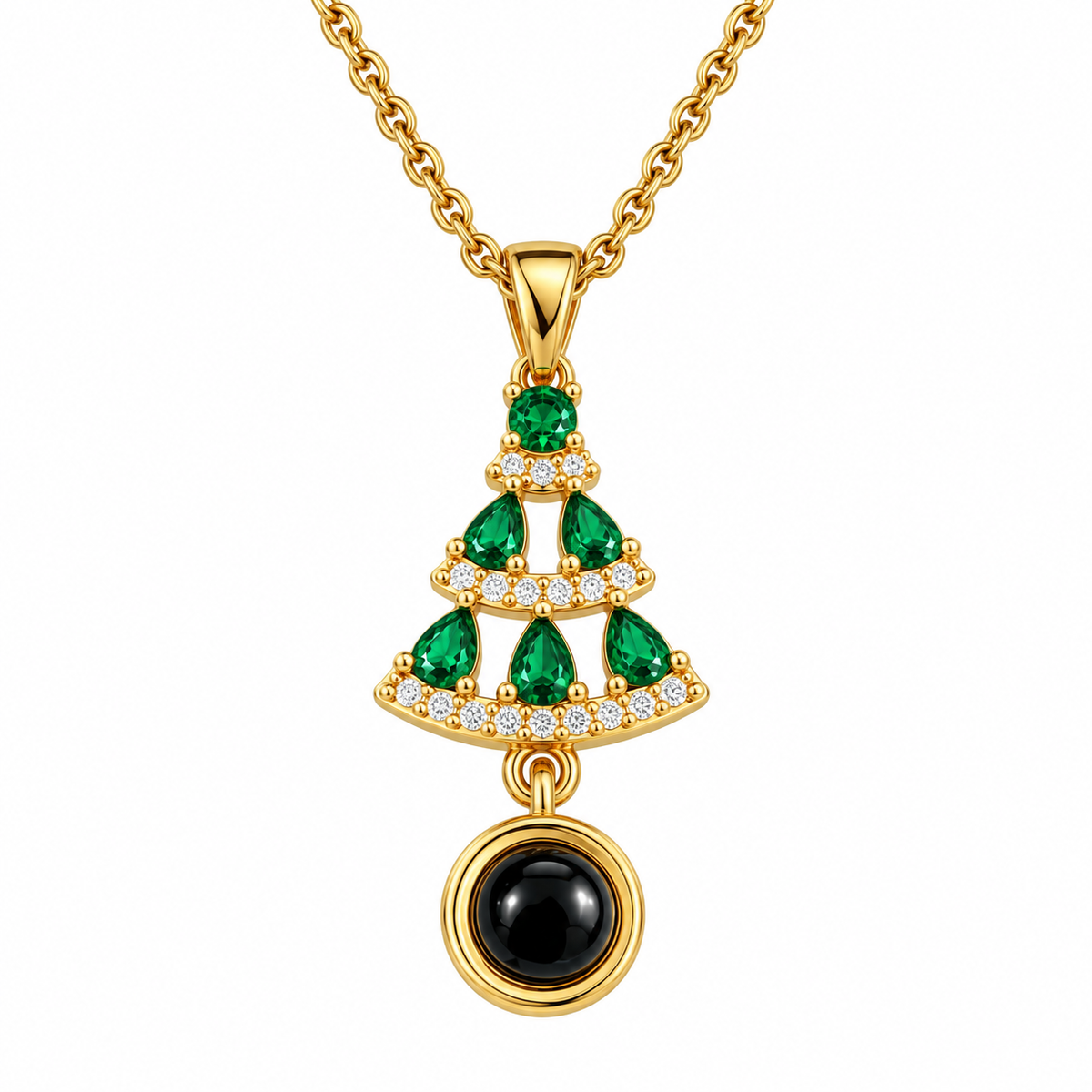 😆 Surprise! Unlock 70% OFF Vivalora® Christmas Tree Projection Necklace — A Special Gift of Love 🎄❤️
