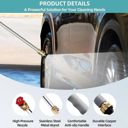 💦 Jet Nozzle Power Washer for Garden Hose - 𝐑𝐄𝐁𝐘𝐈𝐏𝐎®  8X High Pressure Cleaning
