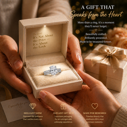 🔥Oneswear® Today's Limited-Time Special: 90% Off — Double-Layer Diamond Ring💎