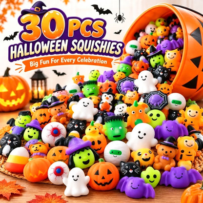 🔥 LAST DAY TO SAVE 50%丨Toaimer® 30PCS Halloween Mochi Squishy Toys 🎃👻 – Squeeze, Share & Collect!