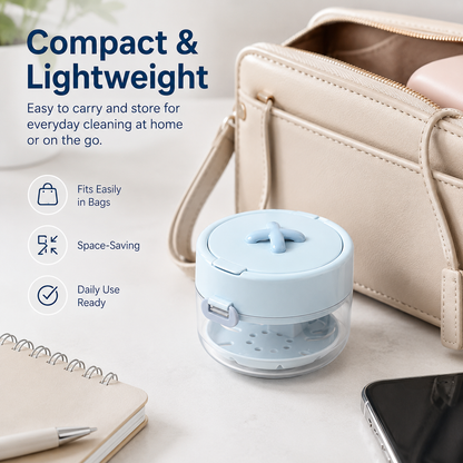 🔥 HEATWOLF® 3-in-1 Leak-Proof Retainer Cleaning Case – Mirror, Drain Tray & Travel Storage in One