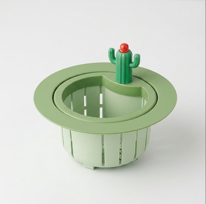 🔥🔥𝐇𝐄𝐀𝐓𝐖𝐎𝐋𝐅® Cactus Shaped Kitchen Sink Drain Strainer ✨ Features a widened rim design that perfectly fits 99% of sinks, nsuringastb,bbl free fit