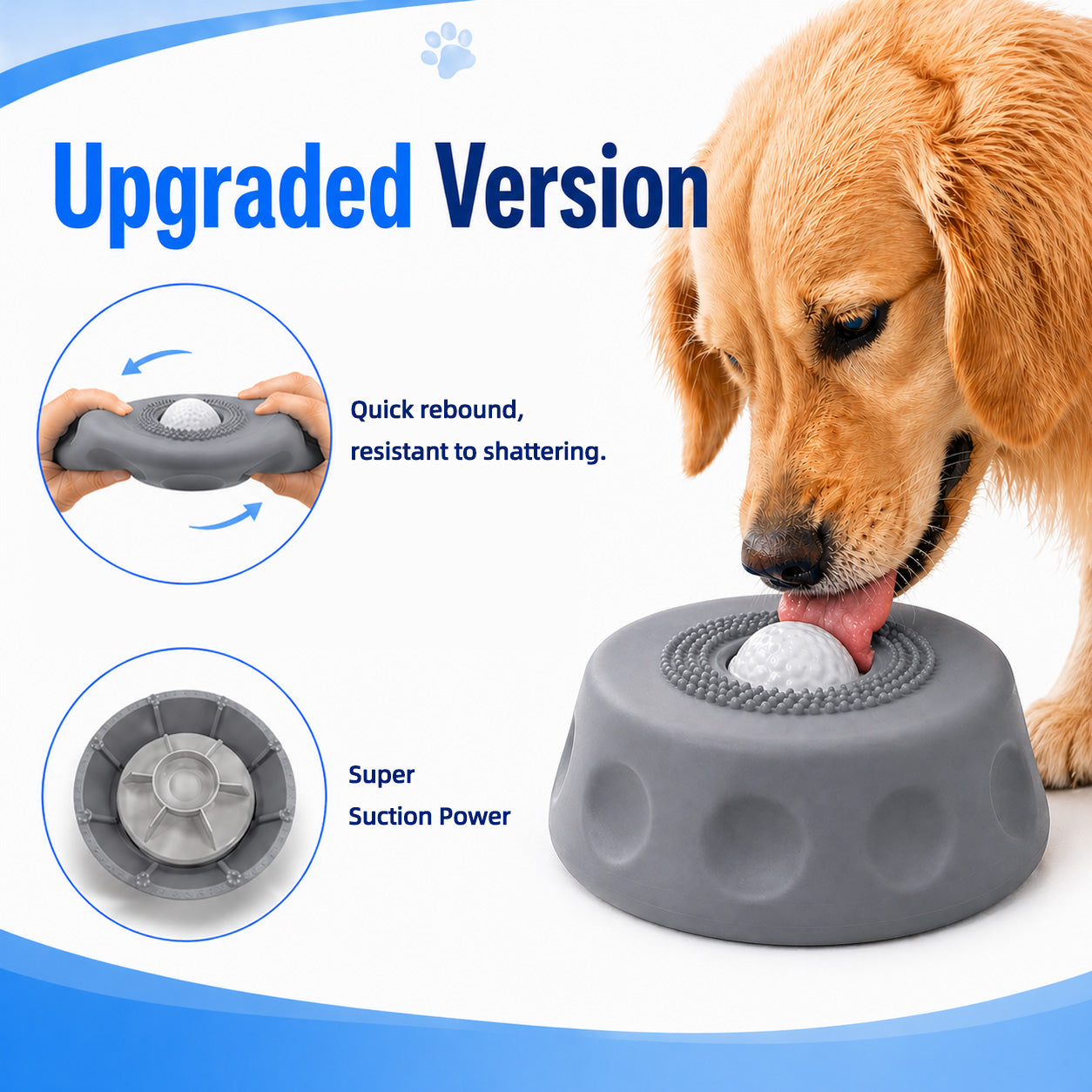 🎉 Congratulations! Add another 𝗥𝗘𝗕𝗬𝗜𝗣𝗢® Slow Feeder Dog Bowl and get 30% OFF your second item! 🐕‍🦺🔥