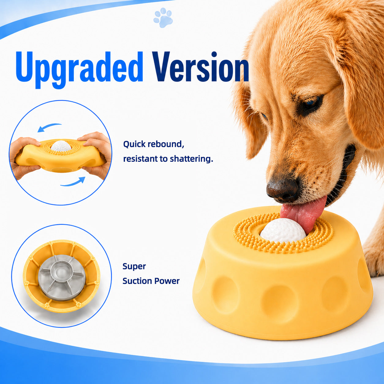 🎉 Congratulations! Add another 𝗥𝗘𝗕𝗬𝗜𝗣𝗢® Slow Feeder Dog Bowl and get 30% OFF your second item! 🐕‍🦺🔥