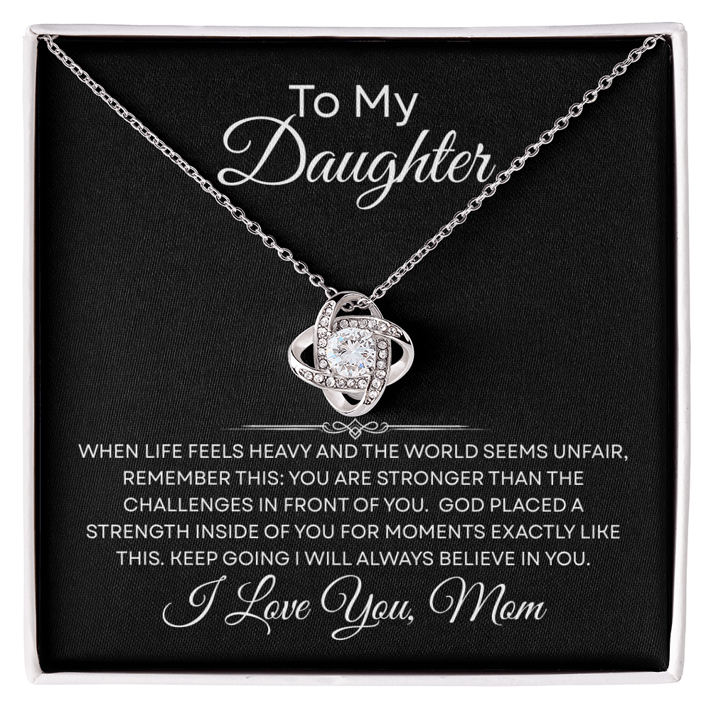 🎉 Congratulations! Add another “To My Daughter — God Placed a Strength in You” Necklace and get 30% OFF your second item! 💖✨