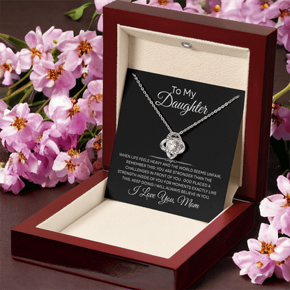 🎉 Congratulations! Add another “To My Daughter — God Placed a Strength in You” Necklace and get 30% OFF your second item! 💖✨