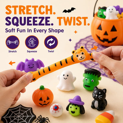 🔥 LAST DAY TO SAVE 50%丨Toaimer® 30PCS Halloween Mochi Squishy Toys 🎃👻 – Squeeze, Share & Collect!