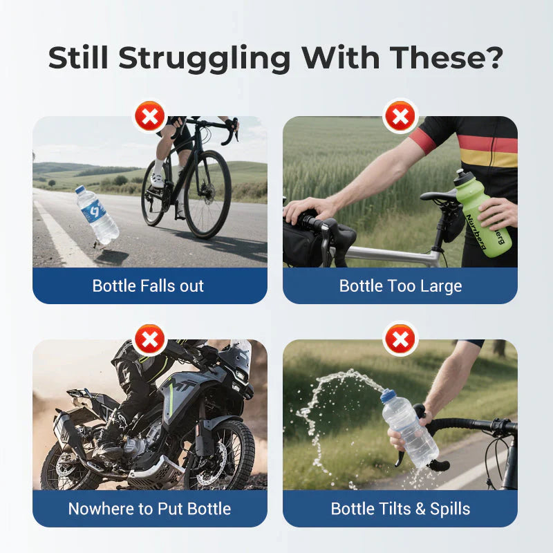 Trilumia® – 360° All-Terrain Universal Bottle Mount