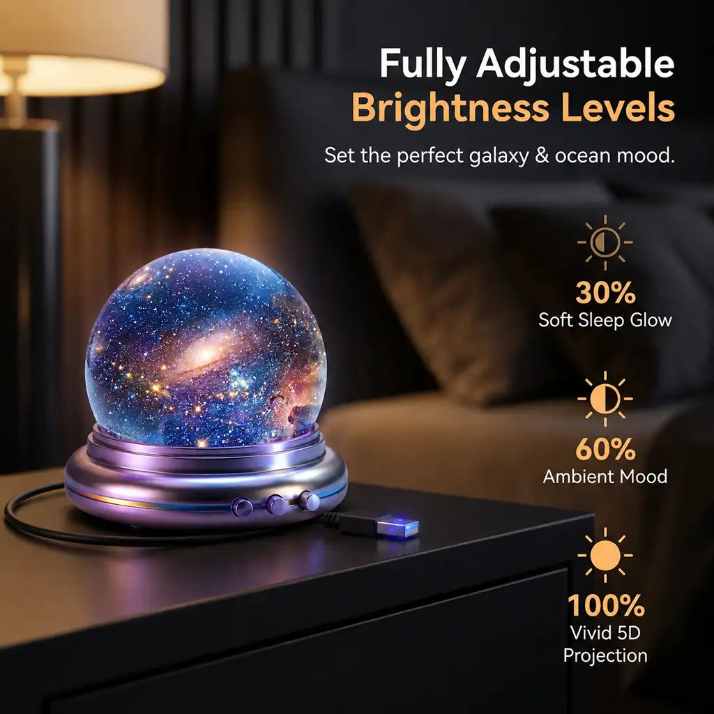 ✨ IEY® Galaxy Night Light Projector – Transform Any Room into a Dreamy Starry Sky