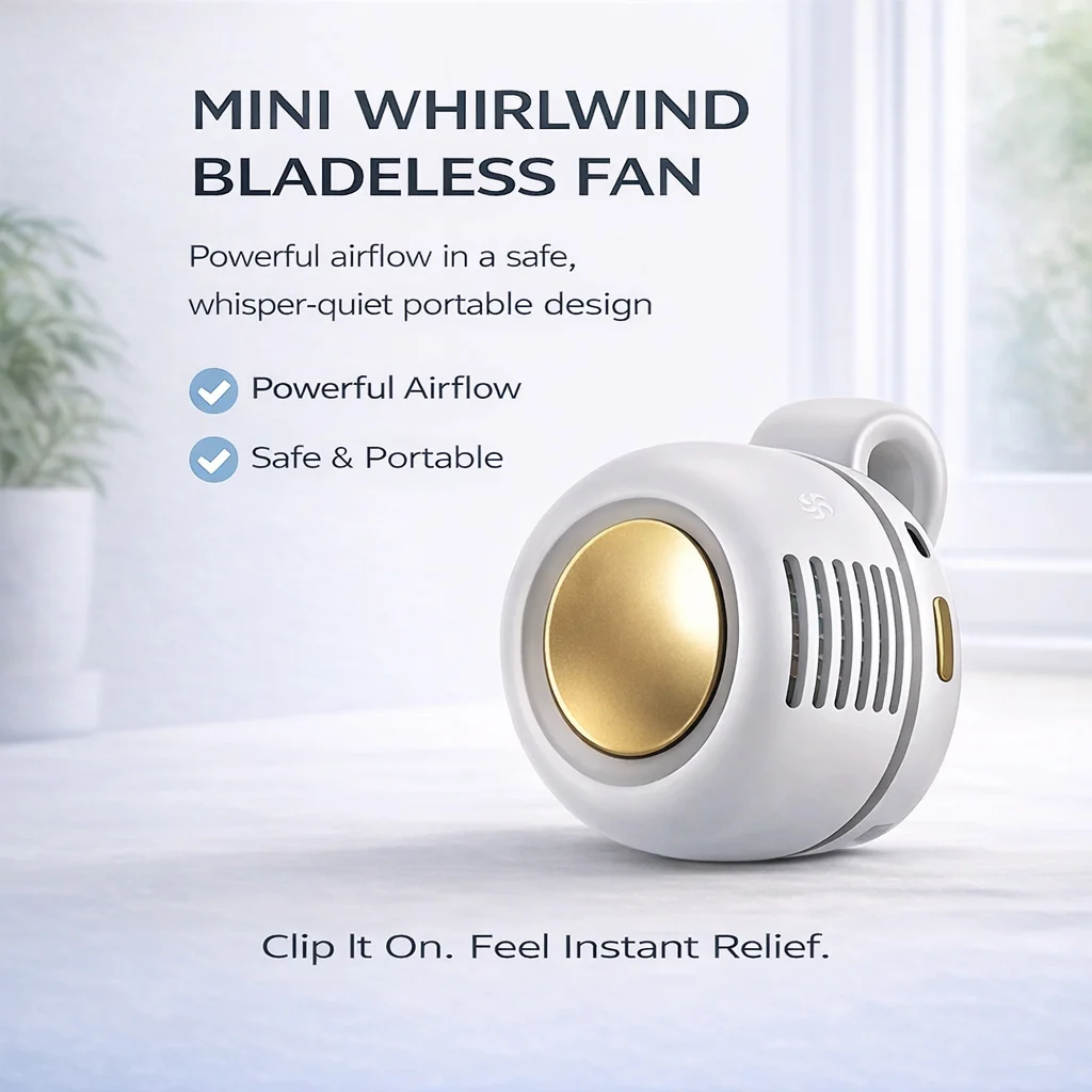 ✨𝐁𝐕𝐉® 𝟐𝟎𝟐𝟔 𝐍𝐞𝐰 𝐏𝐨𝐫𝐭𝐚𝐛𝐥𝐞 𝐂𝐥𝐢𝐩-𝐎𝐧 𝐅𝐚𝐧🥵🔥 — Wearable for Outdoors, Travel, and Office Use🏃
