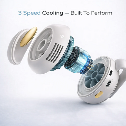 ✨𝐁𝐕𝐉® 𝟐𝟎𝟐𝟔 𝐍𝐞𝐰 𝐏𝐨𝐫𝐭𝐚𝐛𝐥𝐞 𝐂𝐥𝐢𝐩-𝐎𝐧 𝐅𝐚𝐧🥵🔥 — Wearable for Outdoors, Travel, and Office Use🏃