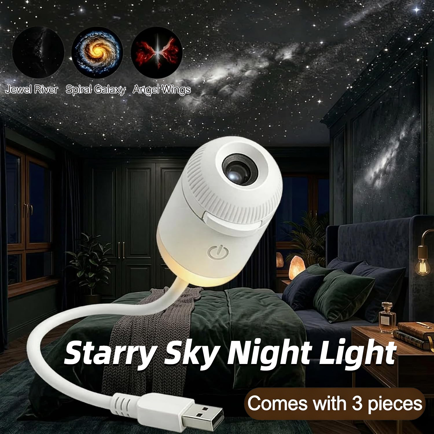 Projection Lamp + Lenses (3 pcs)