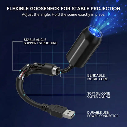 🔥Last day 70%off丨REBYIPO® Night Light Projector - Smart Holographic Star Projector🌠