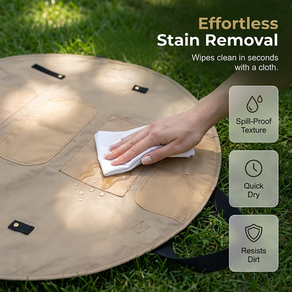 🧺 EdiJonah® 2-in-1 Convertible Picnic Mat Tote Bag – Large Capacity Outdoor Blanket & Travel Carry Bag