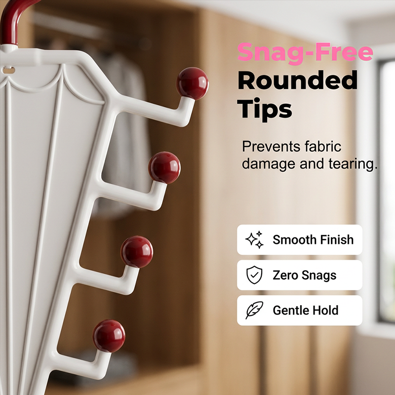 🧺 SVOZK® V-Shaped Double-Sided Clothes Hanger Organizer – Maximize Closet Space