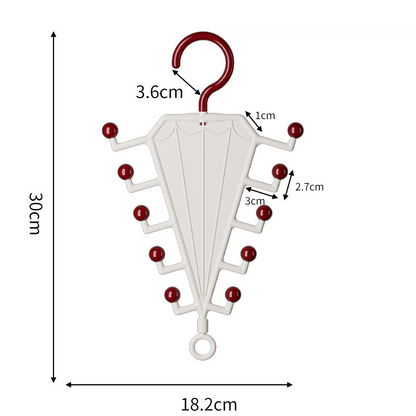 🧺 SVOZK® V-Shaped Double-Sided Clothes Hanger Organizer – Maximize Closet Space