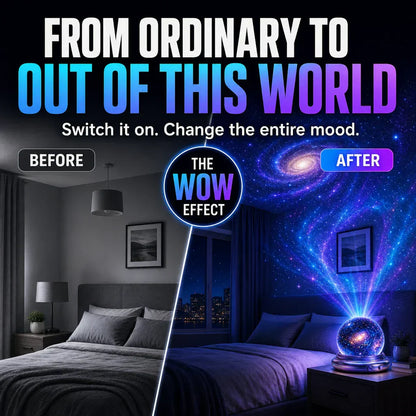 ✨ IEY® Galaxy Night Light Projector – Transform Any Room into a Dreamy Starry Sky